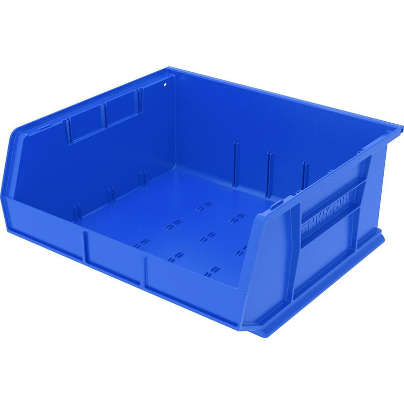 Akro-Mils AkroBin - 7  Height x 16.5  Width x 14.8  Depth - Unbreakable, Water Proof, Stackable, Corrosion Proof - Blue - Polymer - 1 Each