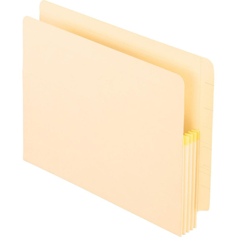 Pendaflex Letter Recycled File Pocket - 8 1/2  x 11  - 3 1/2  Expansion - Tyvek - Manila - 10% Recycled - 25 / Box