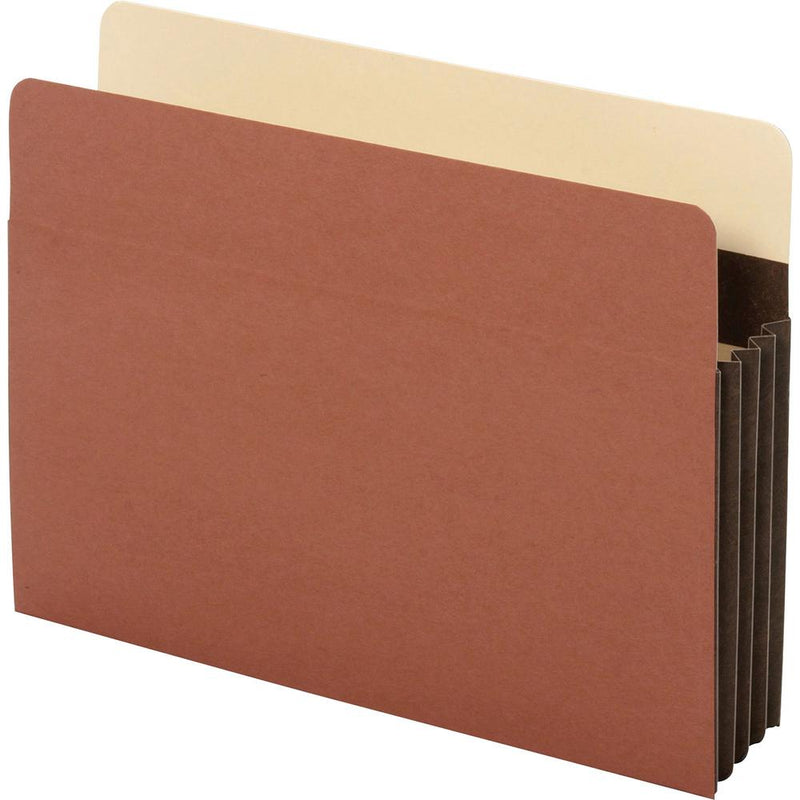 Pendaflex Letter Recycled Expanding File - 8 1/2  x 11  - 3 1/2  Expansion - Tyvek - Brown - 10% Recycled - 10 / Box