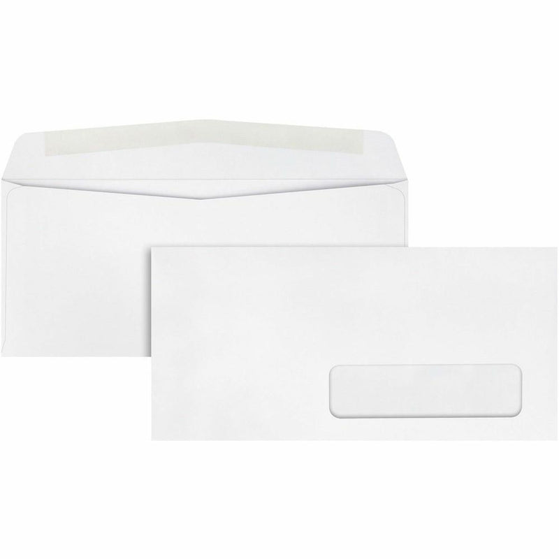 Quality Park No. 10 Single Right Window Envelopes - Single Window -