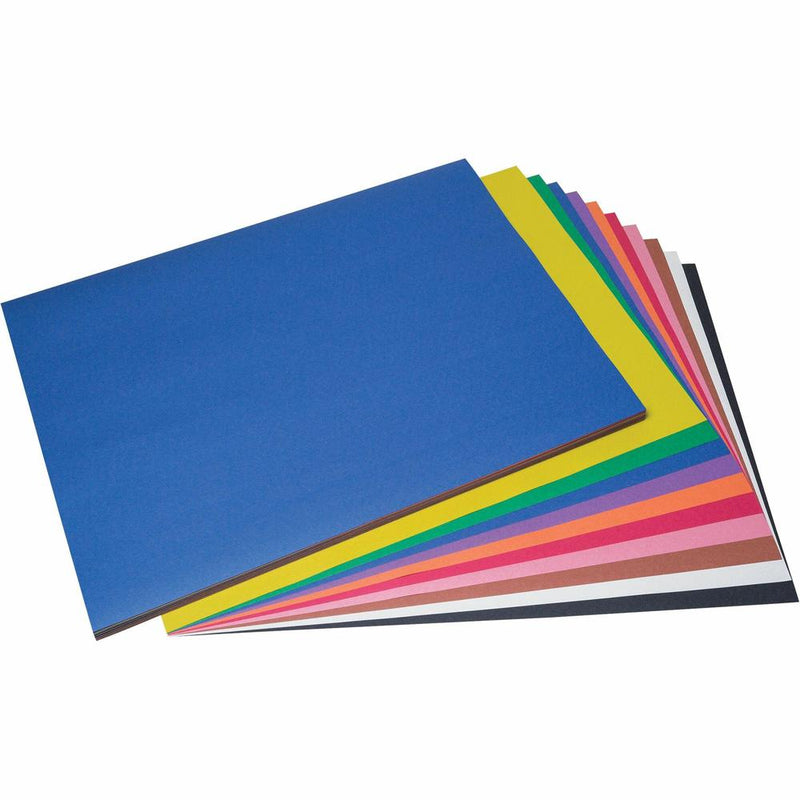 Prang Construction Paper - Multipurpose - 36 Width x 24 Length - 50 / Pack - Assorted