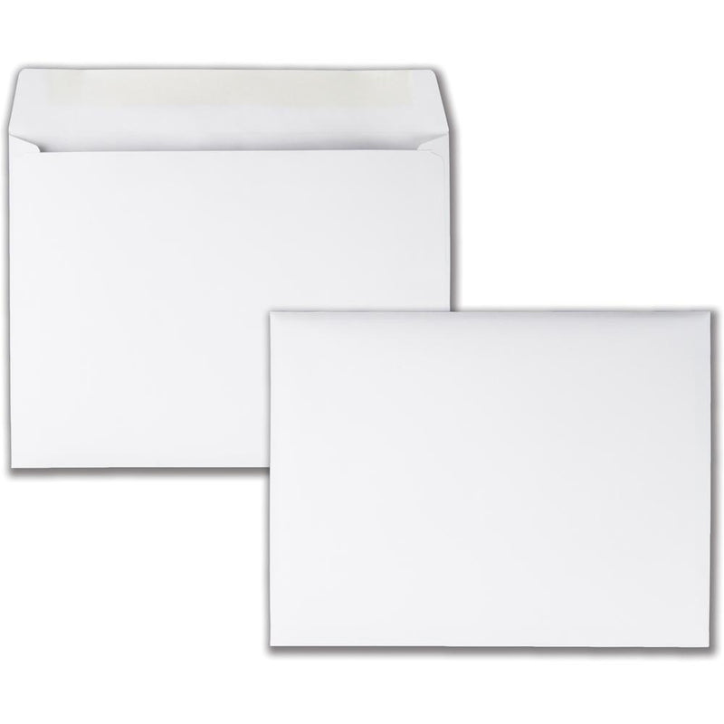 Quality Park 9 x 12 Booklet Envelopes with Deeply Gummed Flap and Open Side - Booklet -