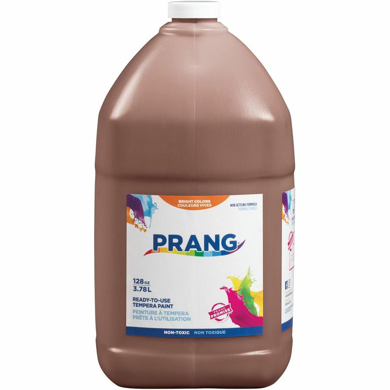 Prang Liquid Tempera Paint - 1 gal - 1 Each - Brown