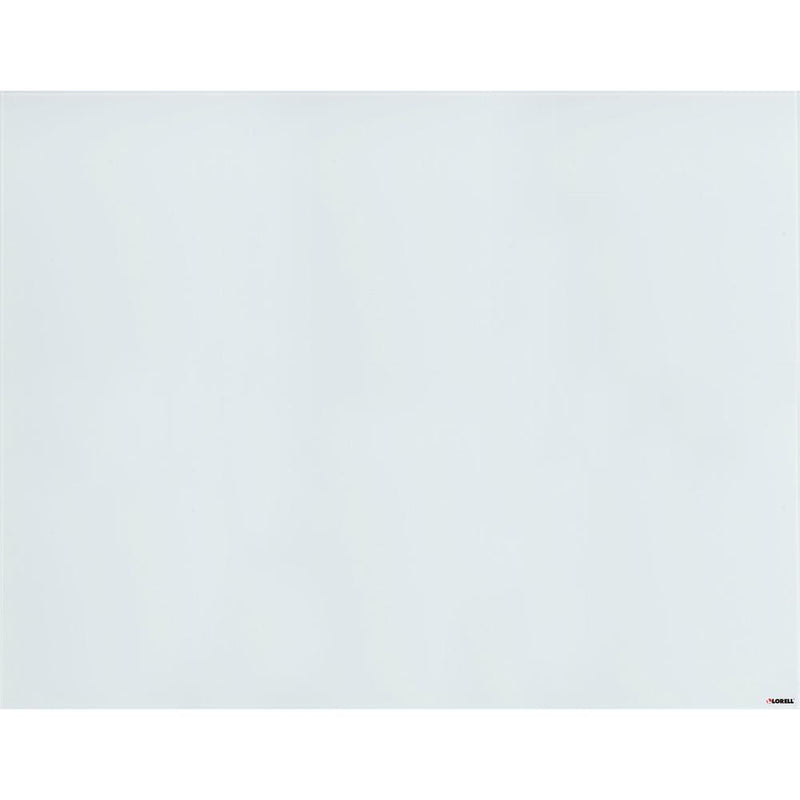 Lorell Magnetic Dry-Erase Glass Board - 46.5" (3.9 ft) Width x 36" (3 ft) Height - White Glass Surface - Rectangle - Magnetic - Stain Resistant, Ghost Resistant, Smooth Writing - 1 Each