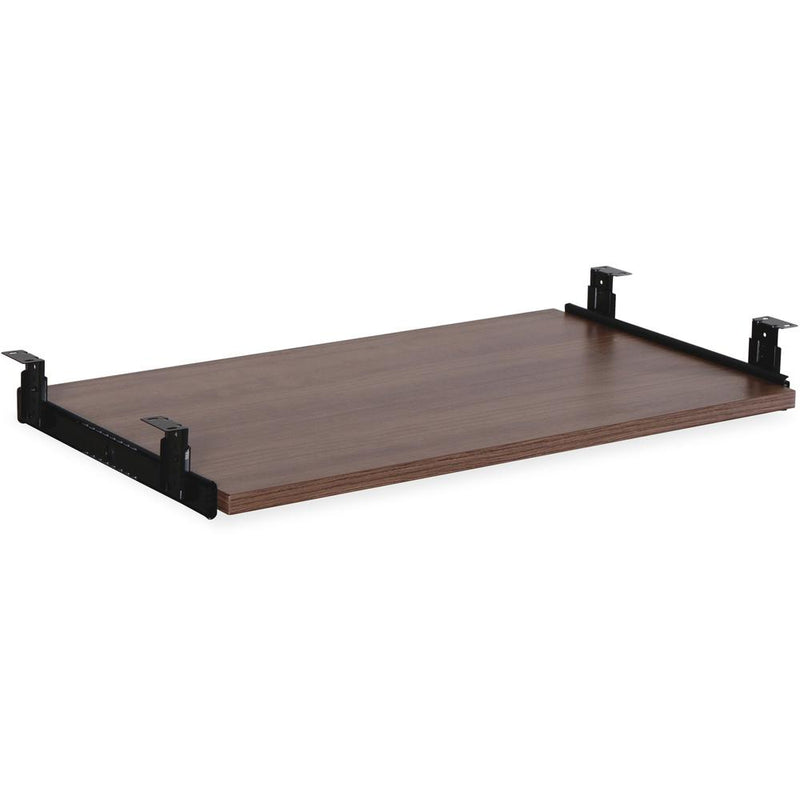 Lorell Universal Keyboard Tray - Walnut - 1