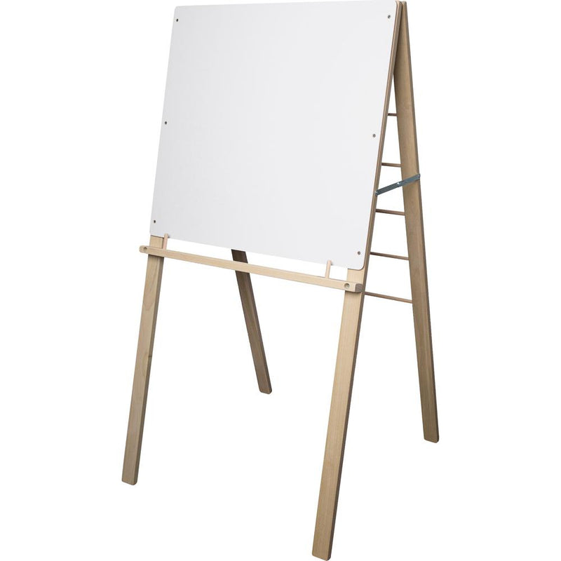 Flipside Big Book Easel - 24  (2 ft) Width x 24  (2 ft) Height - White Surface - Rectangle - Assembly Required - 1 Each