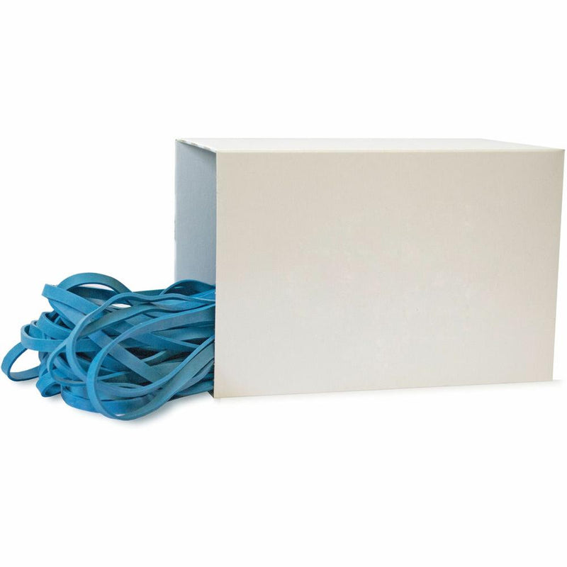 Alliance Rubber 07818 SuperSize Bands - Large 17  Heavy Duty Latex Rubber Bands - For Oversized Jobs - Blue - Approx. 50 Bands in Box