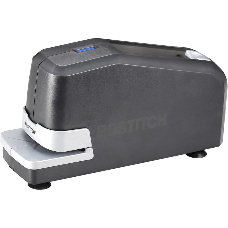 Bostitch Impulse 25 Electric Stapler - 25 Sheets Capacity - 210 Staple Capacity - Full Strip - 1/4  Staple Size - 1 Each - Black