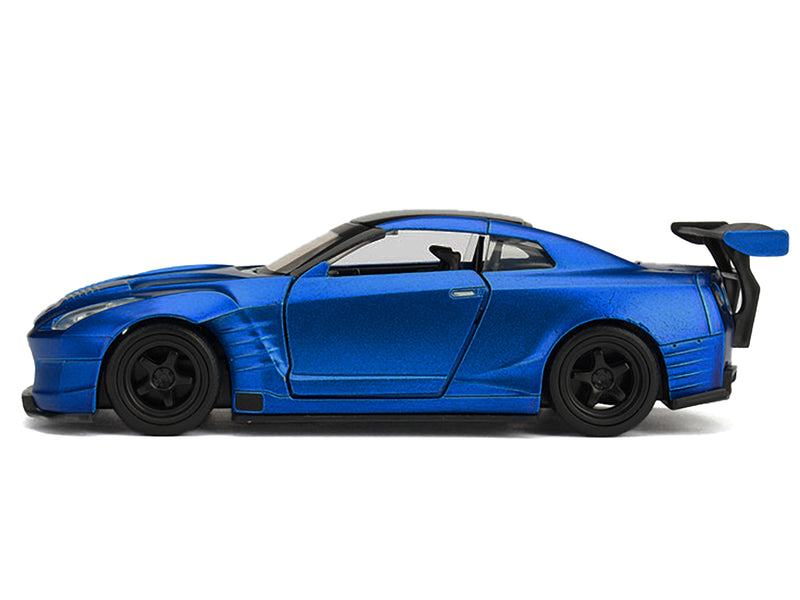 Brian's 2009 Nissan GTR R35 Blue Ben Sopra "Fast & Furious" Movie 1/32 Diecast Model Car by Jada