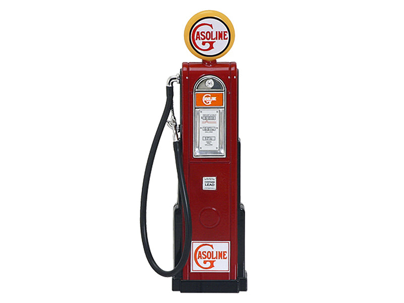 "Gasoline" Vintage Digital Gas Pump Replica 1/18 Diecast Replica by Road Signature