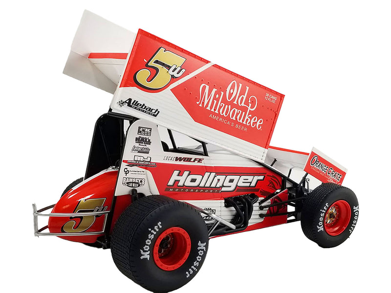 Winged Sprint Car