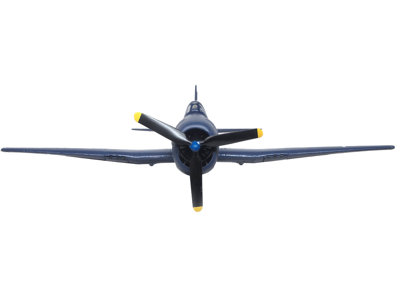 Grumman Hellcat F6F-5 Fighter Aircraft "Lt. Cdr. Willard E. Eder VS-1" (1945) United States Navy "Oxford Aviation" Series 1/72 Diecast Model Airplane by Oxford Diecast