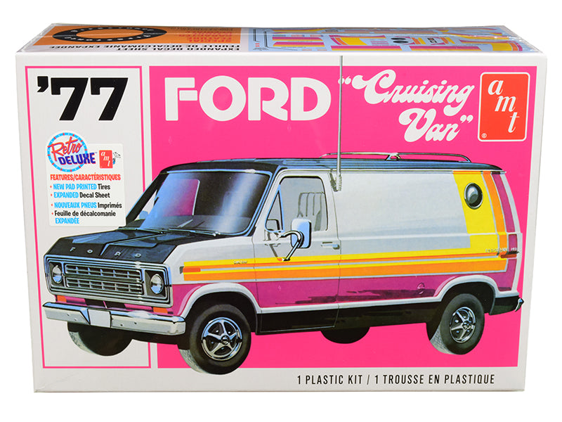 Skill 2 Model Kit 1977 Ford Cruising Van 1/25 Scale Model by AMT