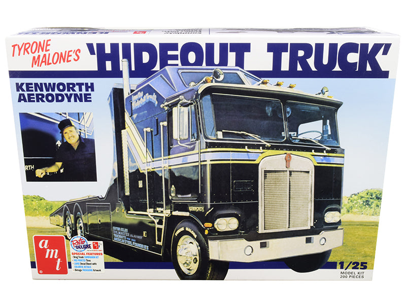 Skill 3 Model Kit Tyrone Malone's Kenworth Aerodyne Hideout Truck 1/25 Scale Model by AMT