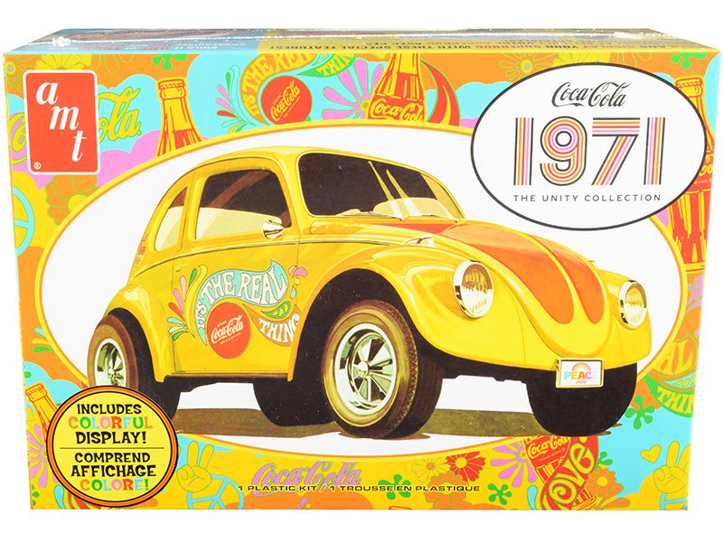 Skill 3 Model Kit Volkswagen Superbug Gasser Coca-Cola 1971 The Unity Collection 1/25 Scale Model by AMT