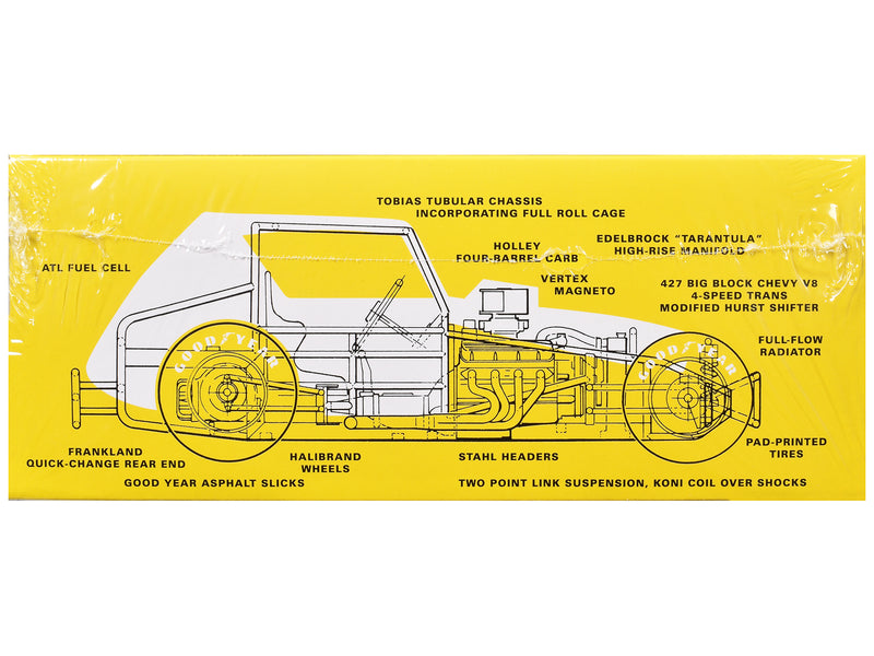 Skill 2 Model Kit Gremlin Modified Stocker 1/25 Scale Model by AMT