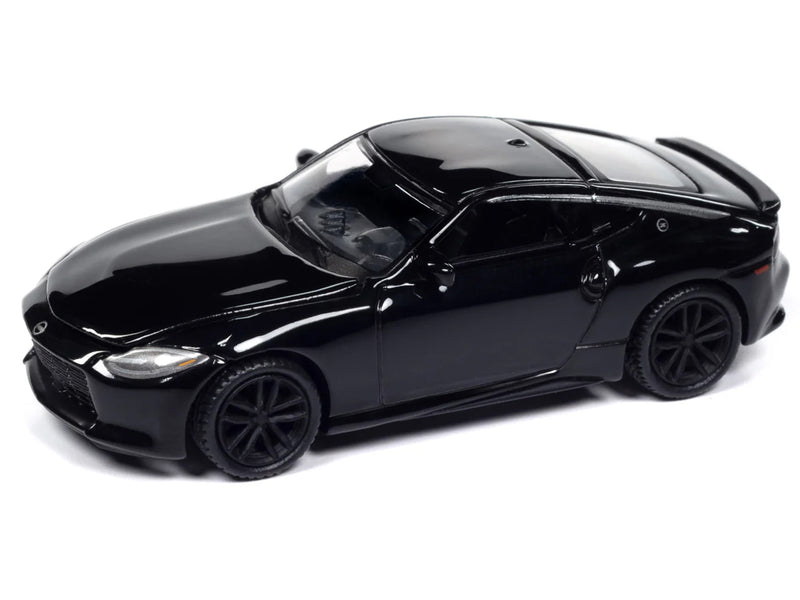 2023 Nissan Z Black Diamond "Import Legends" Series 1/64 Diecast Model Car by Auto World