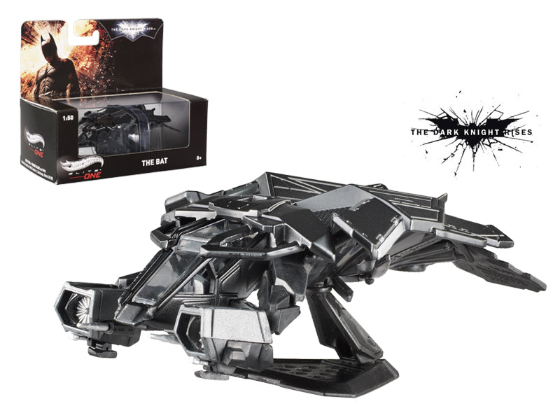 The Bat Plane Batman The Dark Knight Rises (2012) Movie Elite One Series 1/50 Diecast Model by Hot Wheels