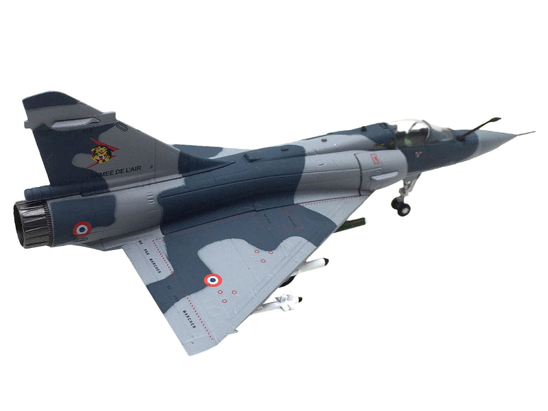 Dassault Mirage 2000C Fighter Aircraft "EC 1/12 Cambresis SPA 162 Tigre NATO Tiger Meet Belgium" (2009) Armee de l'Air (French Air Force) 1/100 Diecast Model Airplane