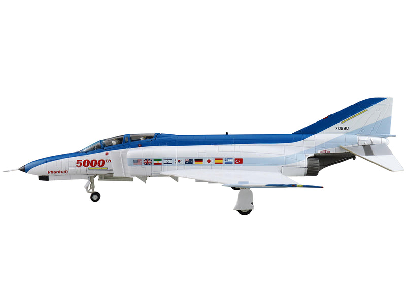 McDonnell Douglas F-4E Phantom II Fighter-Bomber Aircraft "70290 5000th Phantom St Louis" (1978) United States Air Force "Air Power Series" 1/72 Diecast Model by Hobby Master