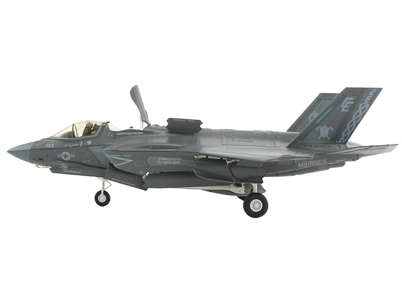 Lockheed Martin F-35B Lightning II Aircraft "VMFA-225 Vikings Yuma Marine Corps Air Station" (2023) United States Marine Corps "Air Power Series" 1/72 Diecast Model by Hobby Master