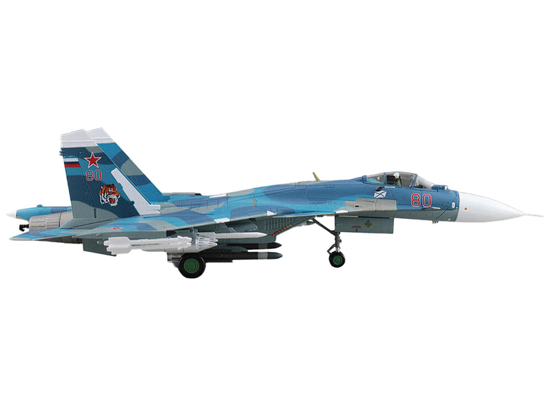 Sukhoi Su-33 Flanker D Fighter Aircraft "2nd Aviation Squadron 279th Shipborne Fighter Aviation Regiment" (2005) Russian Navy "Air Power Series" 1/72 Diecast Model by Hobby Master