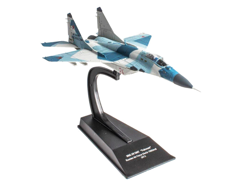 Mikoyan MiG-29 SMT "Fulcrum" Fighter Aircraft "AvGr 7000 AvB" (2012) Russian Air Force 1/100 Diecast Model by Hachette Collections