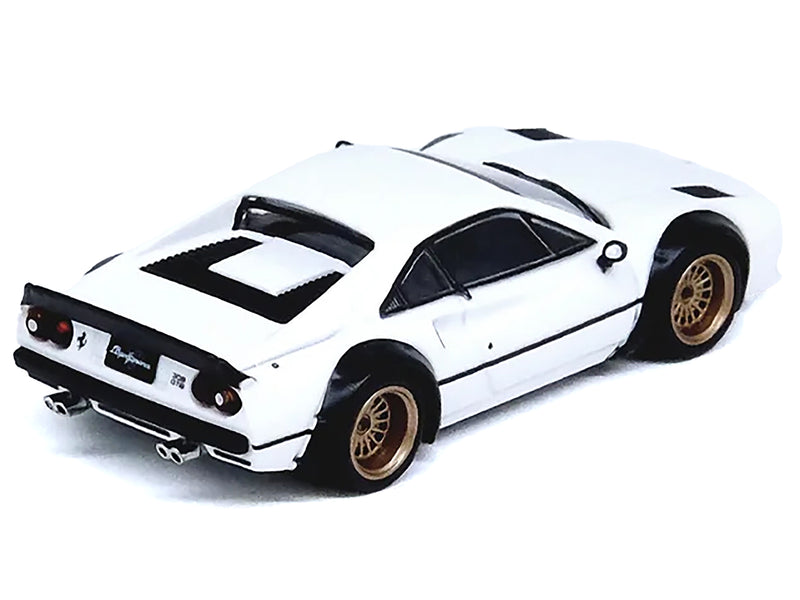 LBWK (Liberty Walk) 308 GTB White 1/64 Diecast Model Car by Inno Models