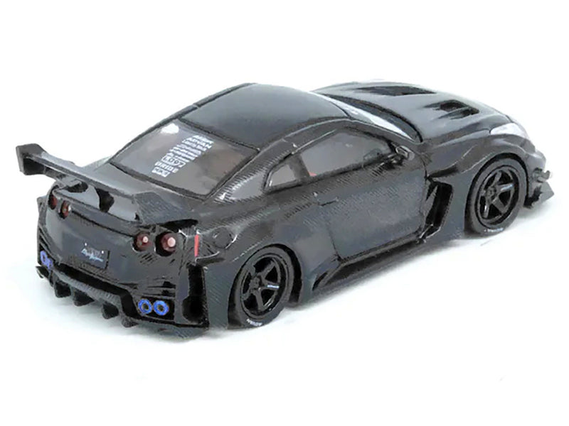 Nissan 35GT-RR RHD (Right Hand Drive) "LB-Silhouette Works GT" Full Dry Carbon 1/64 Diecast Model Car by Inno Models