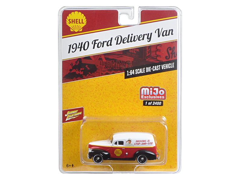 1940 Ford Delivery Van Shell 1/64 Diecast Model Car by Johnny Lightning