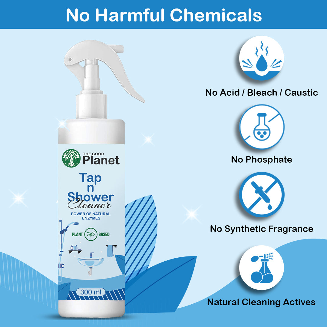 Tap & Shower Cleaner for Sparkling Shine, 300ml