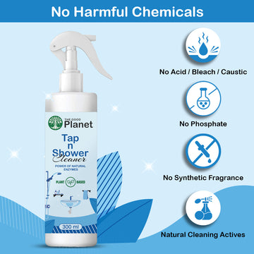 Tap & Shower Cleaner for Sparkling Shine, 300ml
