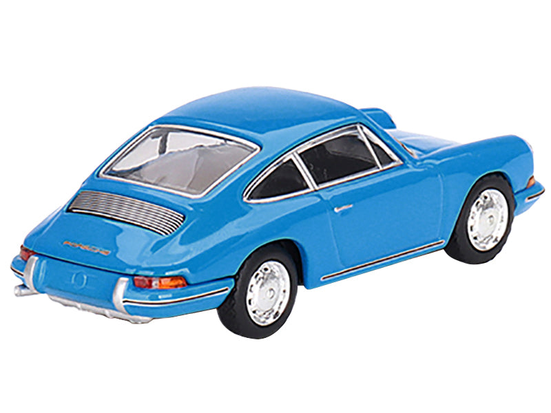 1963 Porsche 901 Blue Quickblau Limited Edition to 3600 pieces Worldwide 1/64 Diecast Model Car by Mini GT