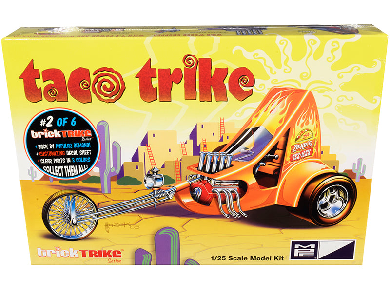 Skill 2 Model Kit Taco Trike Trick Trikes Series 1/25 Scale Model by MPC