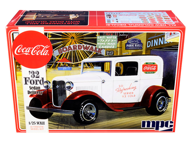 Skill 3 Model Kit 1932 Ford Sedan Delivery Coca-Cola 1/25 Scale Model by MPC