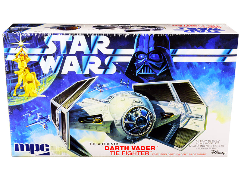 Skill 2 Model Kit Darth Vader's Tie Fighter Star Wars: Episode IV 鈥�A New Hope (1977) Movie by MPC