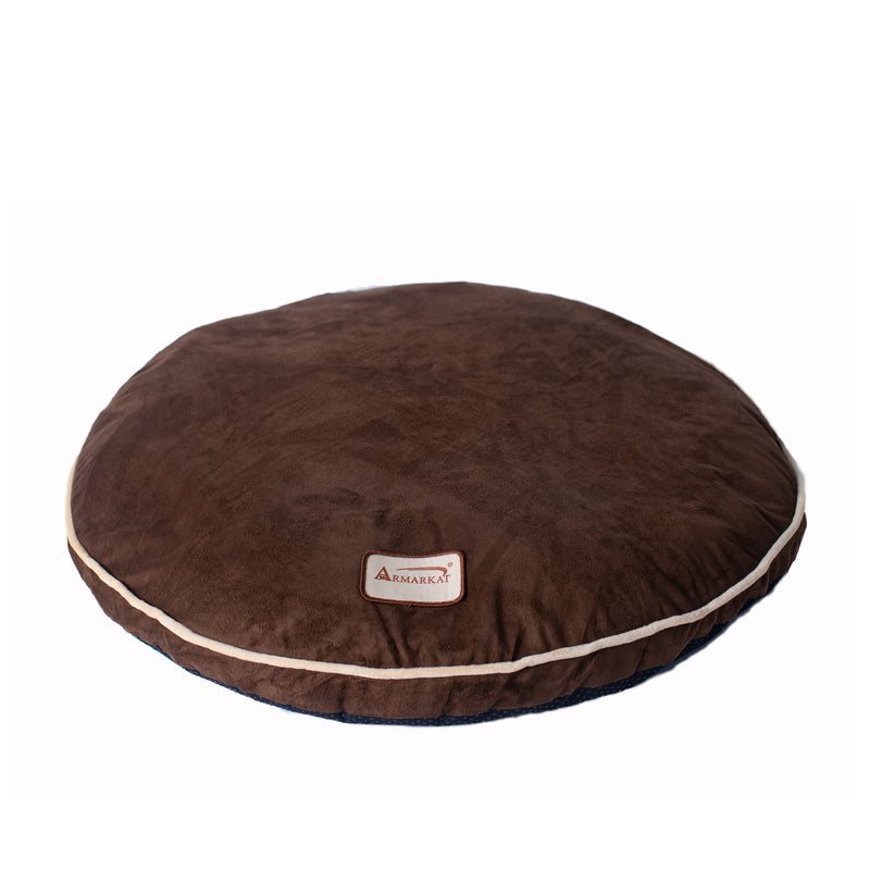 Armarkat Pet Bed Pad, Poly Fill Dog Cushion Bed, Mocha