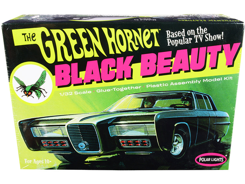 Skill 2 Model Kit Black Beauty The Green Hornet (1966-1967) TV Series 1/32 Scale Model by Polar Lights