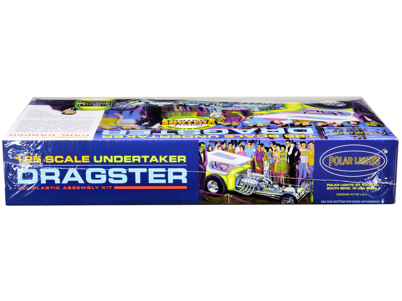 Skill 2 Model Kit Undertaker Dragster by Carl Casper 1/25 Scale Model by Polar Lights