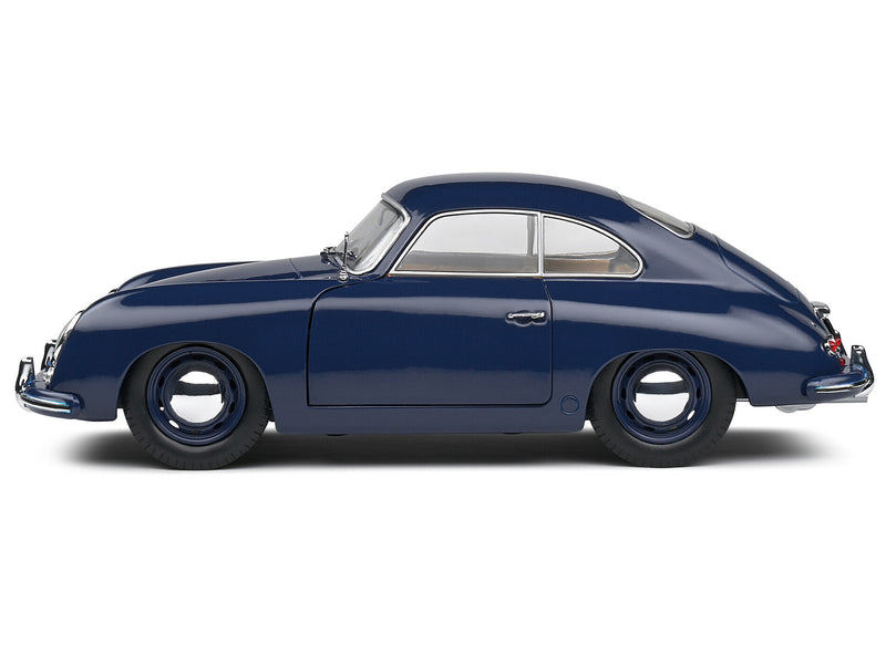 1953 Porsche 356 Pre-A Petrol Blue 1/18 Diecast Model Car by Solido