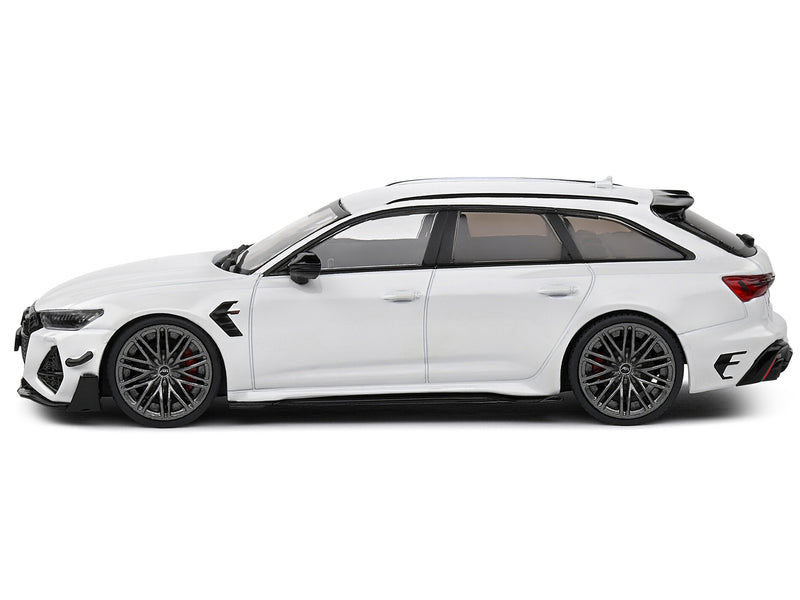 2021 Audi ABT RS6-R Ibis White 1/43 Diecast Model Car by Solido