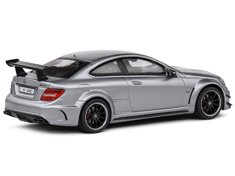 Mercedes-Benz C63 AMG Black Series Matt Gray Metallic 1/43 Diecast Model Car by Solido