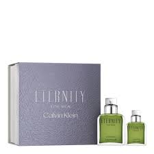 GIFT/SET ETERNITY 2PCS.: 3.4 FL Perfume By CALVIN KLEIN For MEN