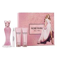 GIFT/SET PARIS HILTON ROSE RUSH 4 PCS.  3.4 FL Perfume By PARLUX For W