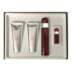 GIFT/SET 360 RED 4 PCS.  3.4 FL Perfume By PERRY ELLIS For MEN