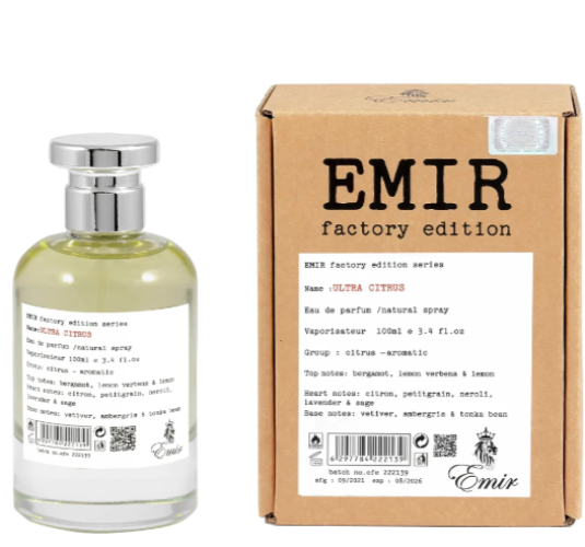 Paris Corner Emir Factory Edition Ultra Citrus Eau De Parfum