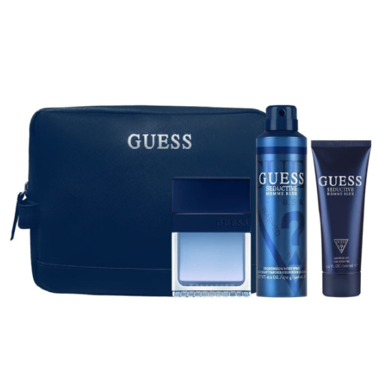 Guess Seductive Homme Blue 4 Piece Gift Set