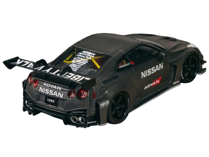 Nissan 35GT-RR LB-Silhouette WORKS GT RHD (Right Hand Drive) "Liberty Walk" Full Carbon "Hobby43" Series 1/43 Diecast Model Car by Tarmac Works