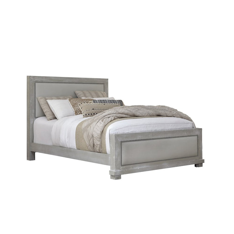 Queen Complete Upholstered Bed