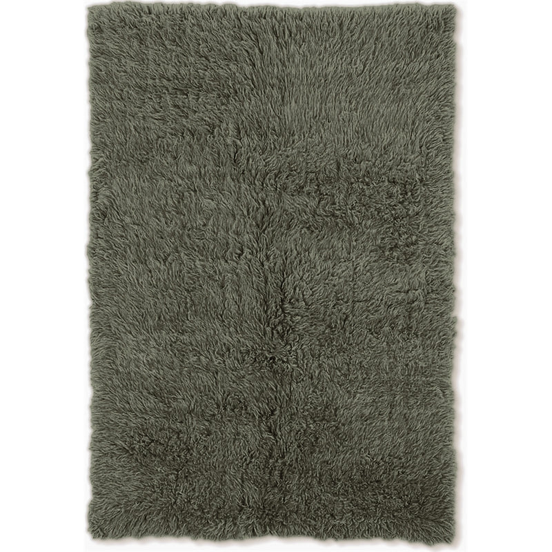 3A Flokati 2000gr Olive 9x12, Rug